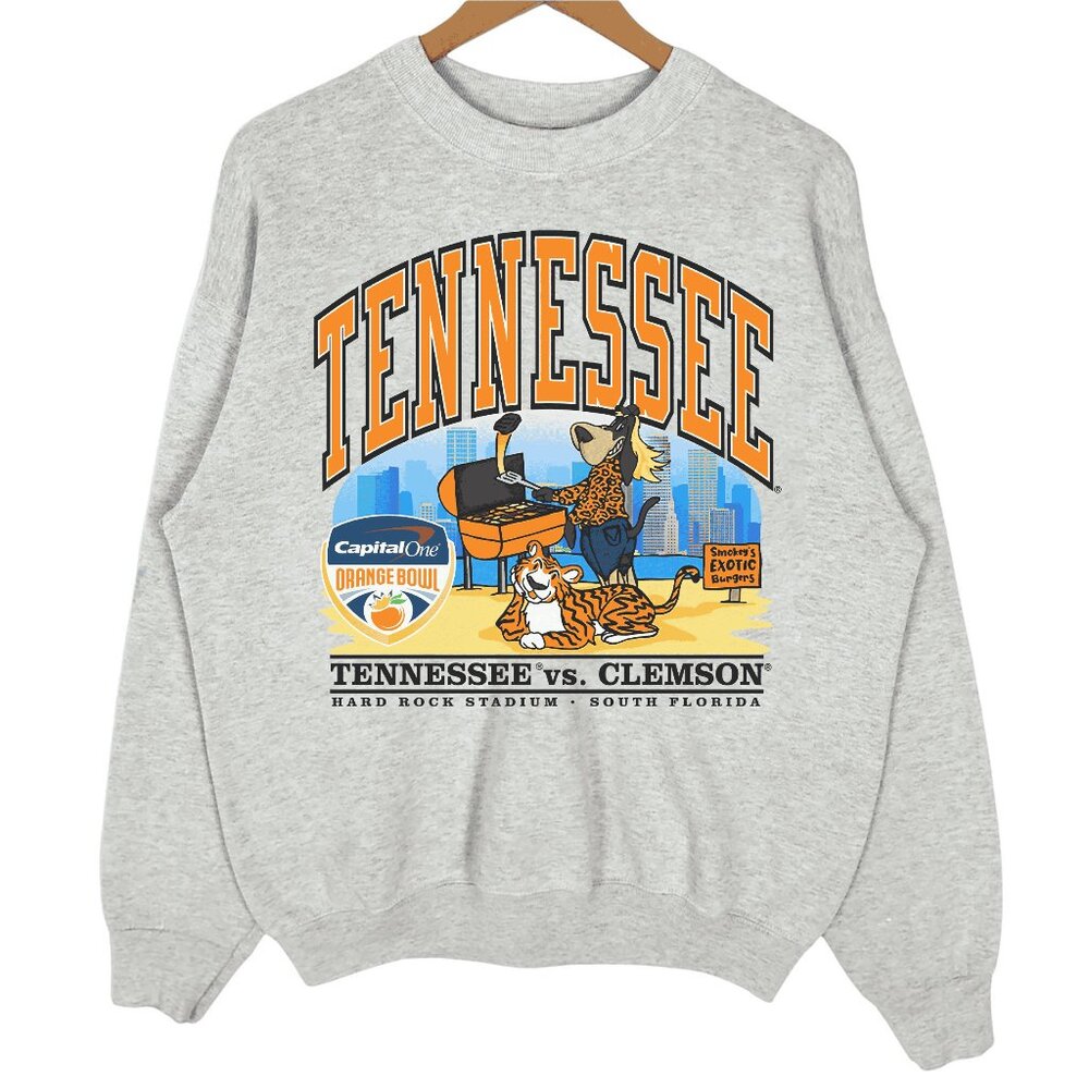 2022 Tennessee Orange Bowl Tennessee Vs Clemson College Football Play shirt vin